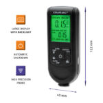 Qoltec Paint Thickness Gauge with LCD Display | 0 ~ 2000um - Image 8