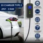 Φορτιστής αυτοκινήτου Qoltec EV 2|TYPE 2| 3.5KW|230V - Image 4