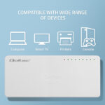 Switch Qoltec  8xRJ45 100Mps - Image 2