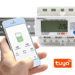 Μετρητής ενέργειας Qoltec Three-phase electronic meter | Wi-fi | TUYA | 400V | 100A | LCD | 7P - Image 2