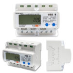 Μετρητής ενέργειας Qoltec Three-phase electronic meter | Wi-fi | TUYA | 400V | 100A | LCD | 7P - Image 3