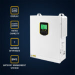 Μετατροπέας Qoltec Off-Grid 2.5KVA|2.5KW|100A|MPPT|LCD|BMS|Sinus - Image 5