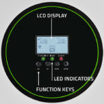 Qoltec Hybrid Off-Grid Solar Inverter 11000W | 160A | 48V | MPPT | Wi-Fi option - Image 2