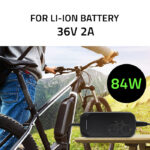 Φορτιστής Qoltec τύπου Bosch 36V 42V 2A - Image 2