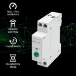 Μετρητής ενέργειας ράγας Qoltec 63A | eWeLink by Sonoff | Wi-Fi | - Image 3