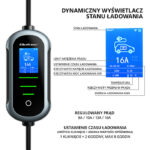 Φορτιστής Φορητός αυτοκινήτου Qoltec Type2 | 3.5kW | Wi-fi | Smart Life app | 16A | 230V | 5m - Image 5