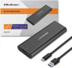 Θήκη σκληρού δίσκου M.2 SSD NVMe PCIe USB 3.1 10Gb/s 4T Grafit - Image 2
