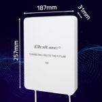 Qoltec 5G LTE κεραία | 16dBi | αδιάβροχη | directional | SMA | 3300-3800MHz | 3m - Image 3