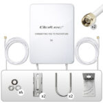Qoltec 5G LTE κεραία | 16dBi | αδιάβροχη | directional | SMA | 3300-3800MHz | 3m - Image 2