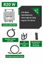 Σετ μπαλκονιού DC GW Suncake Solar Kit