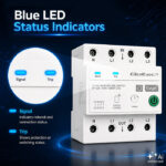 Qoltec Three-phase relay 63A for DIN rail | 3P+N | Timer | Wi-Fi | Tuya | Amazon Alexa - Image 3